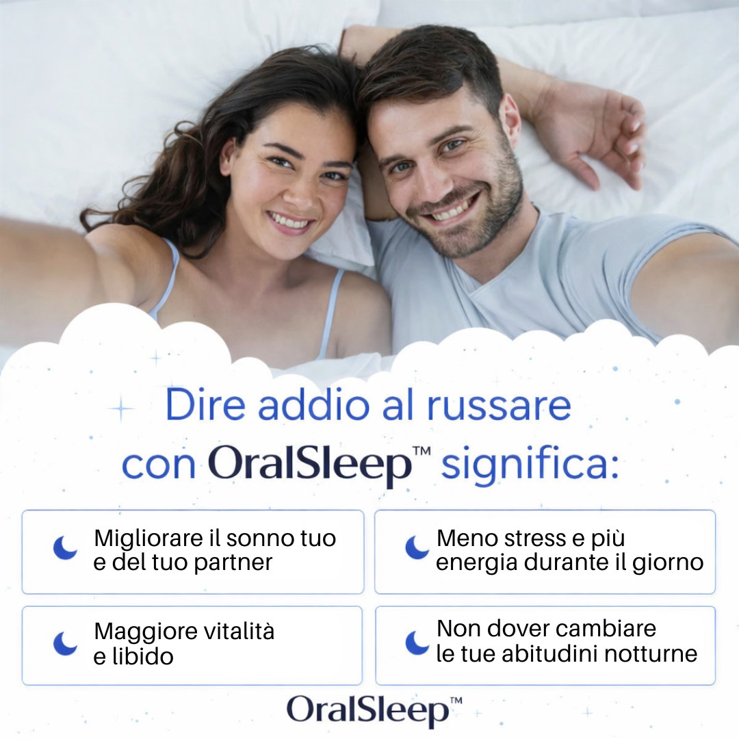 OralSleep Pro® Dispositivo Anti-Russamento