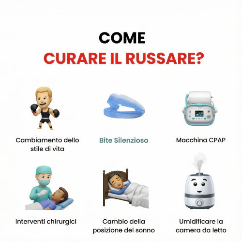 OralSleep™ – Smetti di Russare dalla Prima Notte
