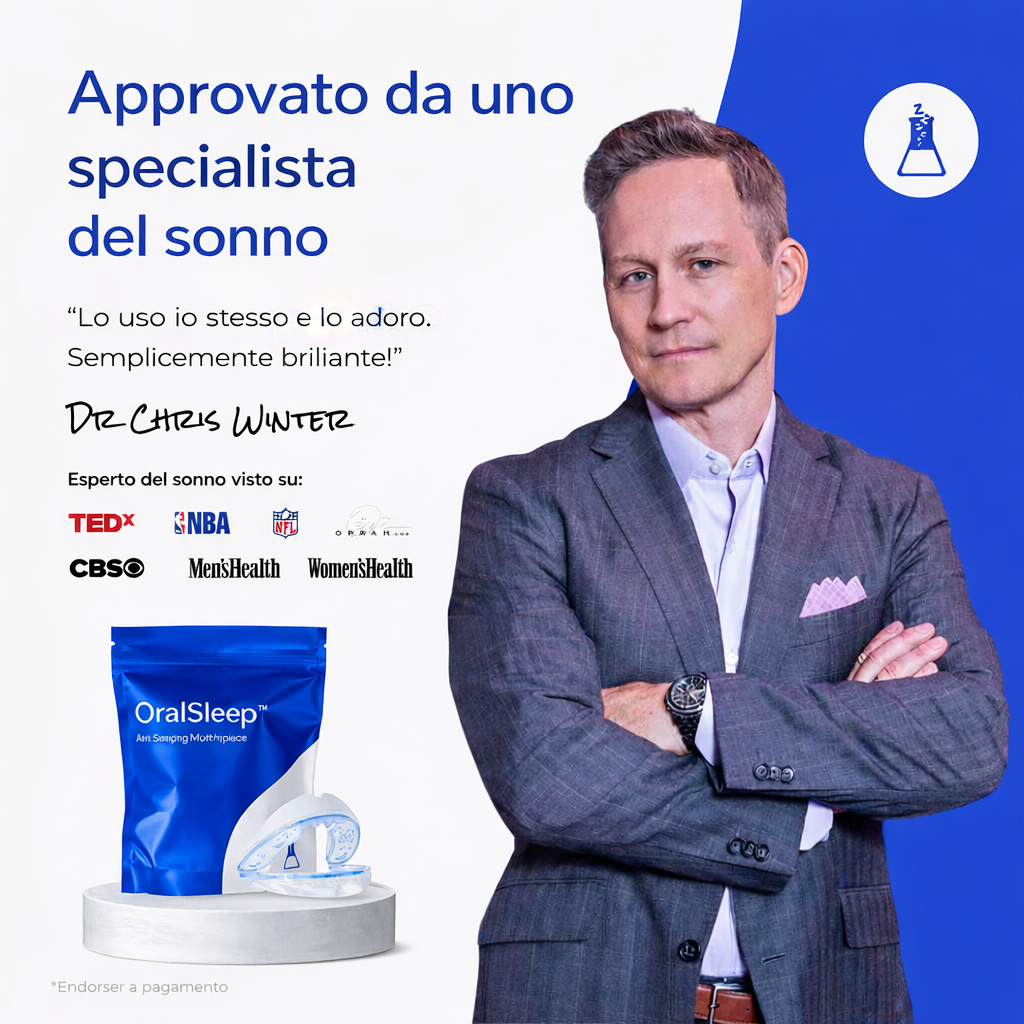 OralSleep Pro® Dispositivo Anti-Russamento